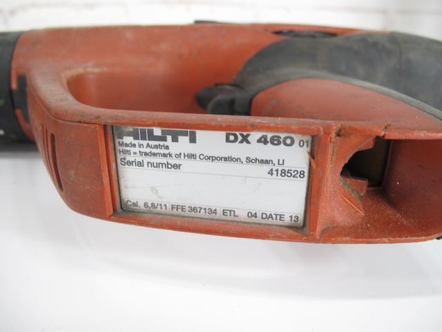 Hilti DX 460 - MX Fully Automatic Powder - Actuated Fastening Tool - ZeereeZ