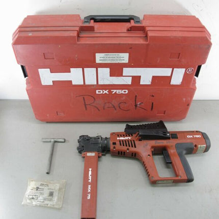 HILTI DX 750 Powder Actuated Fastening Tool w/ MX 75 Magazine Accessory - ZeereeZ