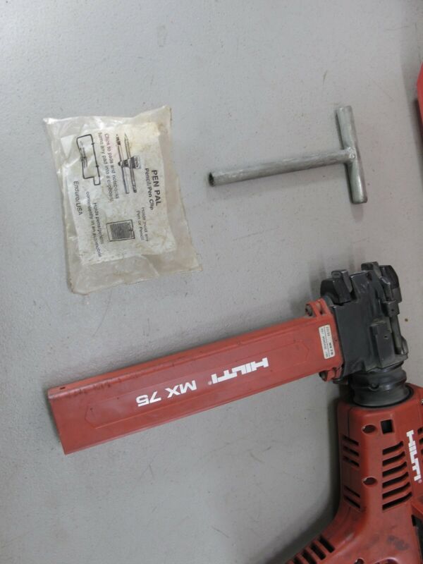 HILTI DX 750 Powder Actuated Fastening Tool w/ MX 75 Magazine Accessory - ZeereeZ