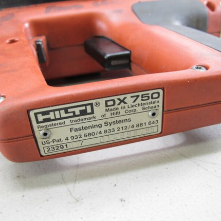 HILTI DX 750 Powder Actuated Fastening Tool w/ MX 75 Magazine Accessory - ZeereeZ