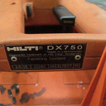 Hilti DX 750 Powder Actuated Nailer Fastener Nail Gun w/ MX 75 Magazine - ZeereeZ