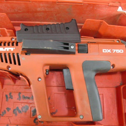 Hilti DX 750 Powder Actuated Nailer Fastener Nail Gun w/ MX 75 Magazine - ZeereeZ