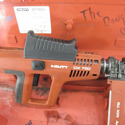 Hilti DX 750 Powder Actuated Nailer Fastener Nail Gun w/ MX 75 Magazine - ZeereeZ