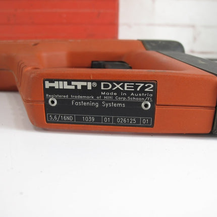 Hilti DX E72 Single Cartridge Powder Actuated Fastener Tool Gun - ZeereeZ