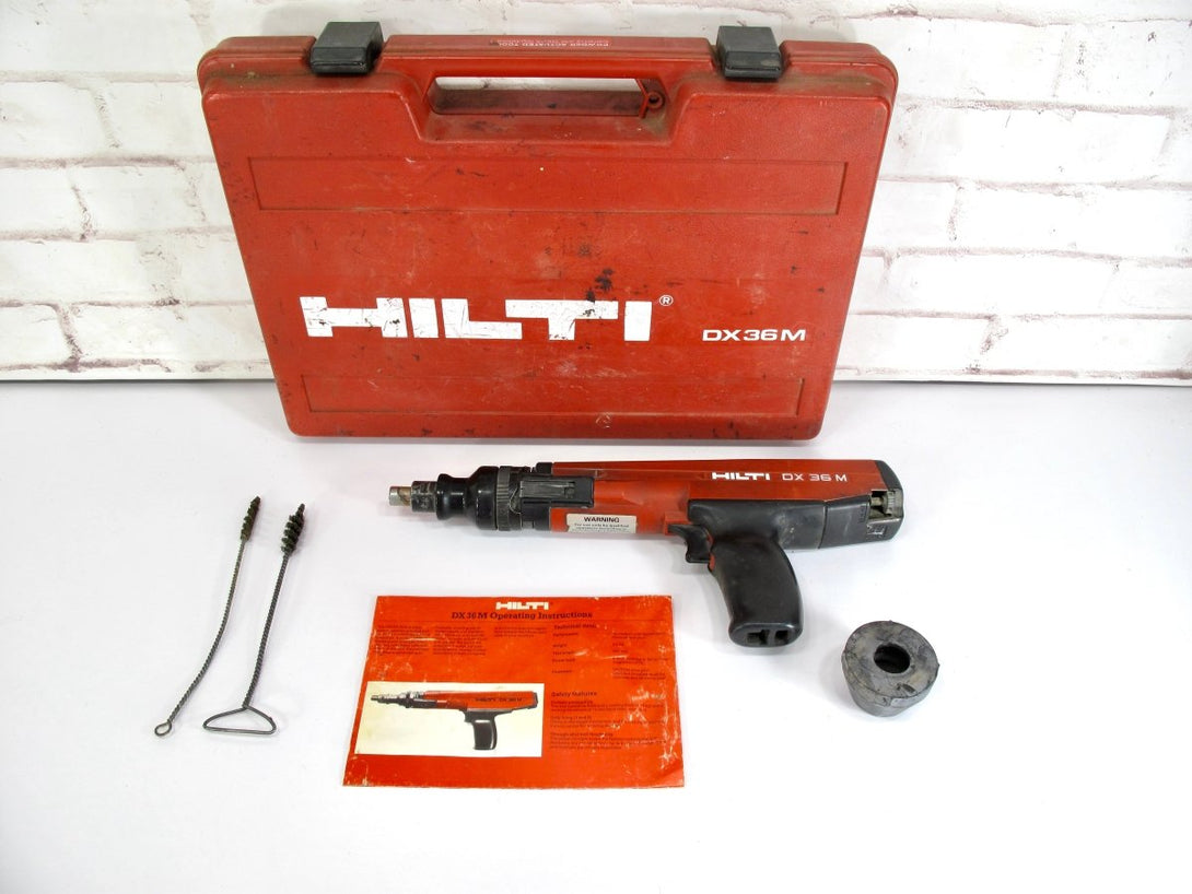 Hilti DX36M Powder Actuated Fastening Nail Gun Tool - ZeereeZ