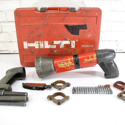 Hilti DX600N Powder - Actuated Fastener Nailer Stud Gun w/ Case - ZeereeZ