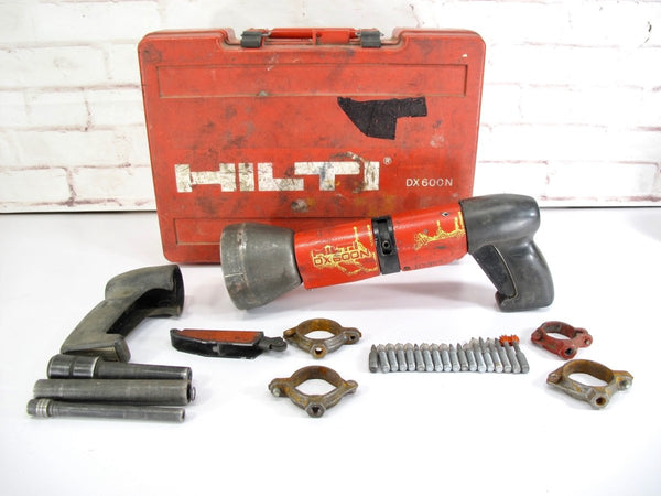 Hilti DX600N Powder - Actuated Fastener Nailer Stud Gun w/ Case - ZeereeZ