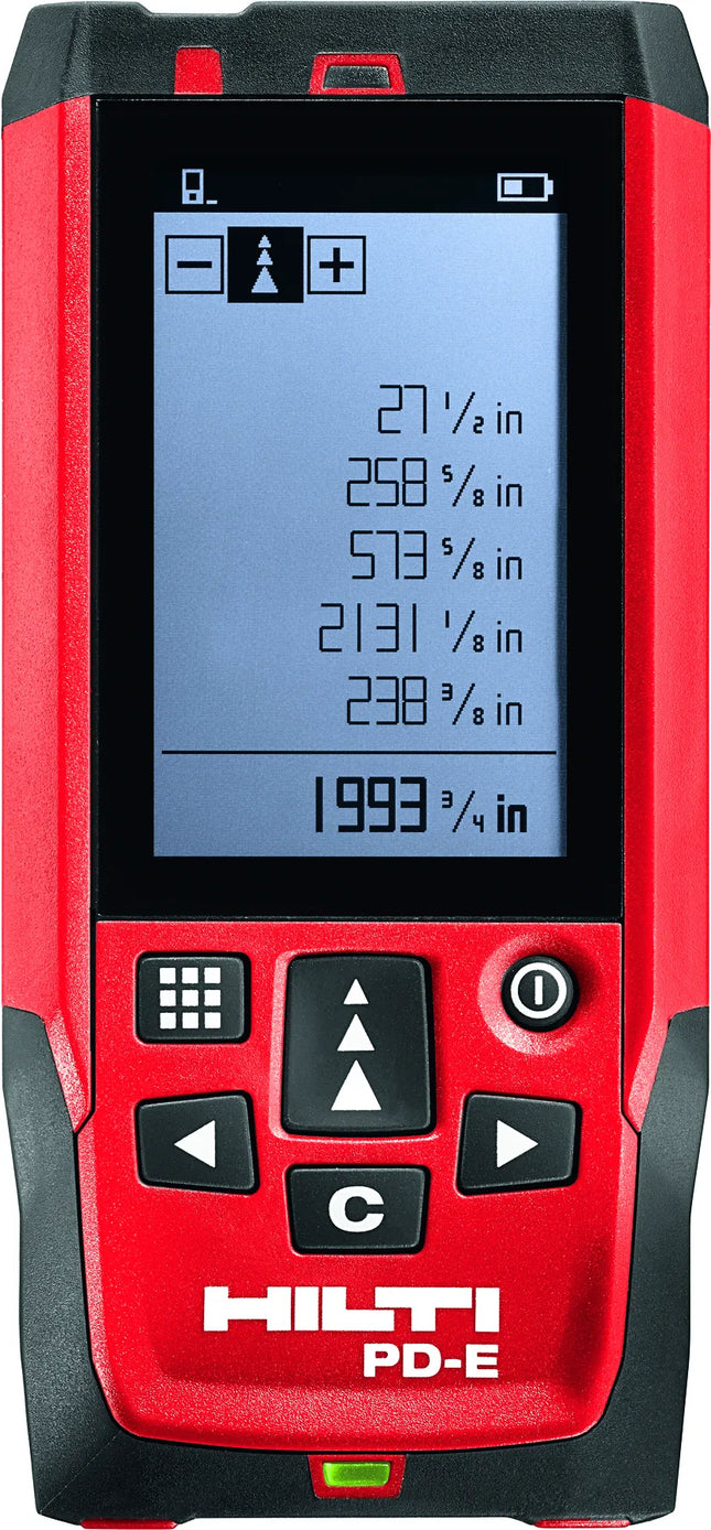 HILTI PD-E Laser Distance Meter Digital Rangefinder Measuring Tool