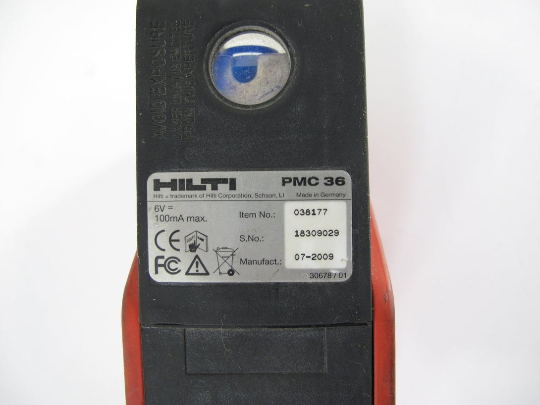 Hilti PMC 36 Self Leveling Combilaser Combination Plumb Line Point Laser - ZeereeZ