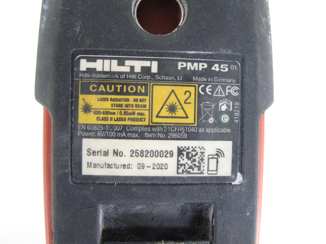 HILTI PMP - 45 5 - Point Plumb Square Red Laser Level Tool - ZeereeZ