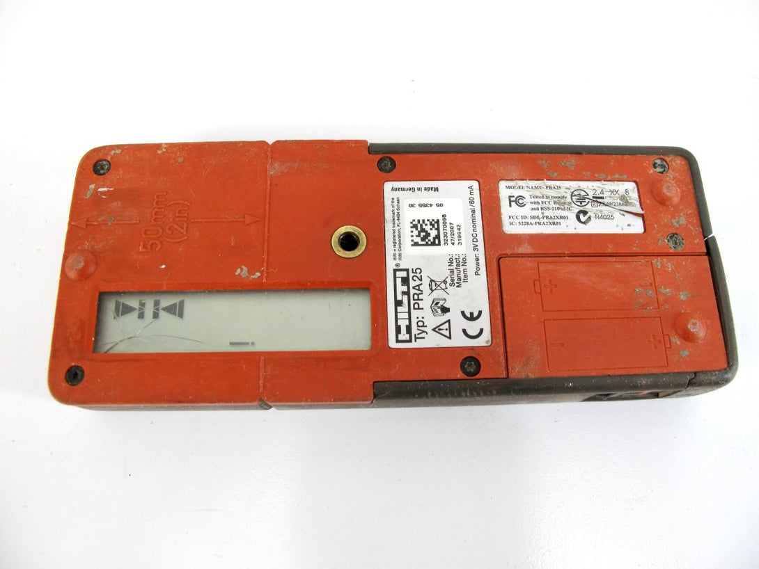 Hilti PRA 25 Rotary Construction Laser Receiver Detector - ZeereeZ