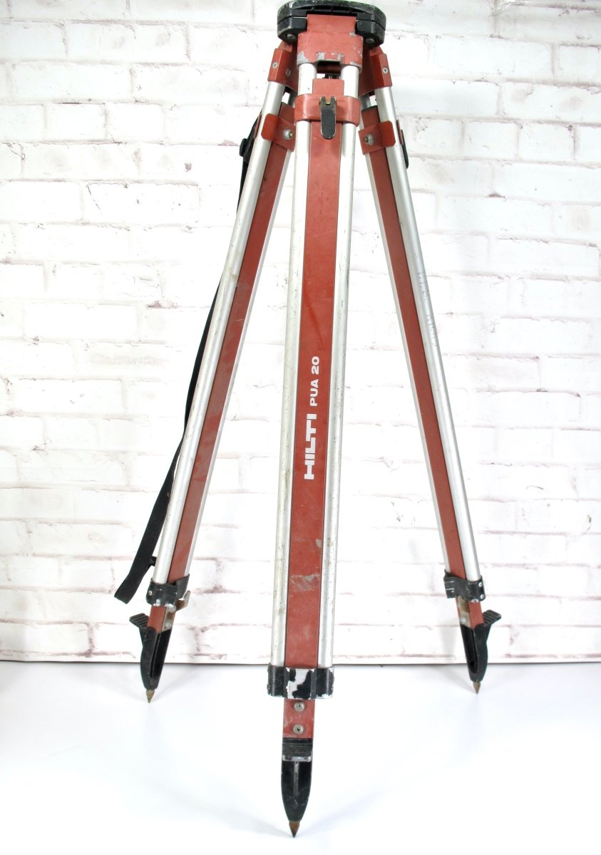 Hilti PUA 20 Flat Top 5/8 in. Thread Portable Laser Level Tripod - ZeereeZ