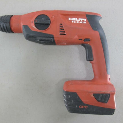 Hilti TE 2 - A18 18V Cordless Rotary Hammer Kit w/ 2 Batteries & Case - ZeereeZ