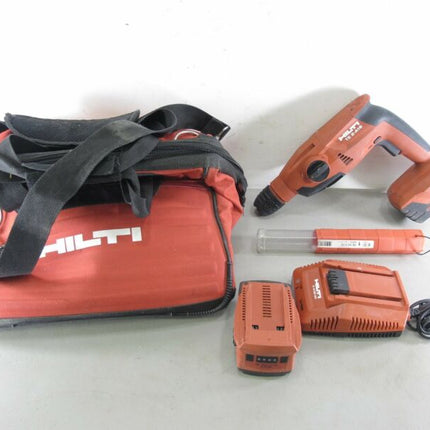 Hilti TE 2 - A18 18V Cordless Rotary Hammer Kit w/ 2 Batteries & Case - ZeereeZ