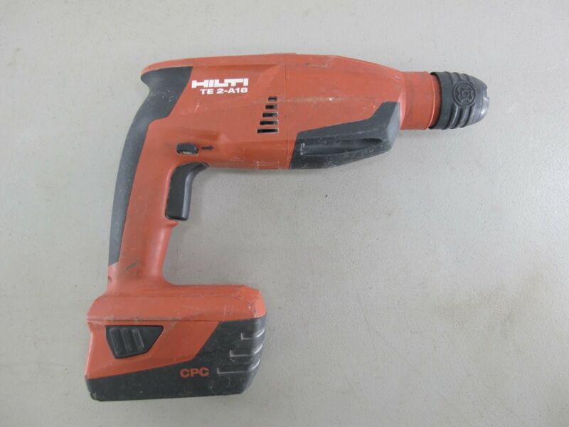 Hilti TE 2 - A18 18V Cordless Rotary Hammer Kit w/ 2 Batteries & Case - ZeereeZ