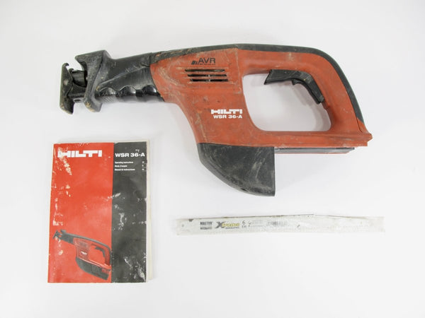 HILTI WSR 36 - A 36V Cordless Lithium Ion Reciprocating Saw Bare Tool - ZeereeZ