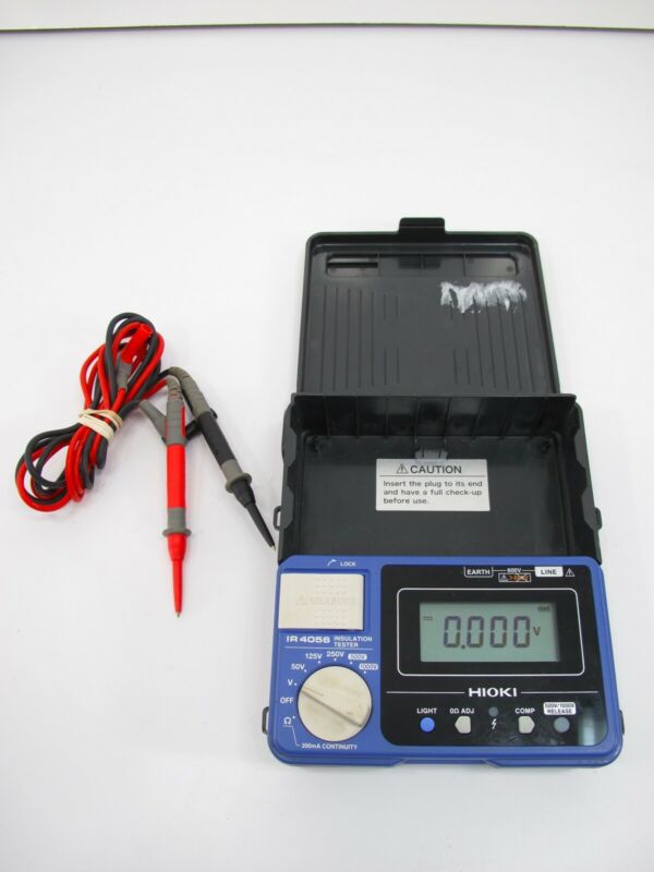 HIOKI IR4056 - 20 5 - Range, 50 to 1000V Digital Insulation Resistance Tester - ZeereeZ