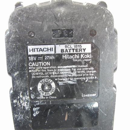 Hitachi BCL1815 18v 1.5ah Lithium Ion Replacement Power Tool Battery - ZeereeZ