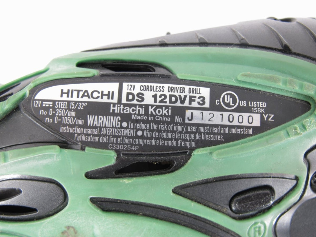 Hitachi DS12DVF3 12V Cordless Driver Drill Bare Tool - ZeereeZ