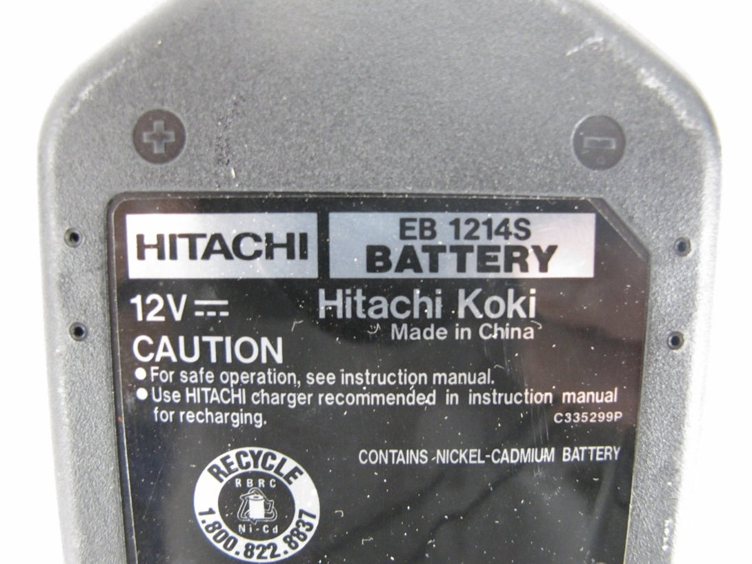 Hitachi EB1214S 12V Ni - Cd Genuine Power Tool Battery - ZeereeZ