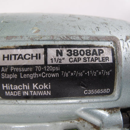 Hitachi Metabo N3808AP 1 - 1/2" 18 - Gauge Cap Stapler Gun - ZeereeZ