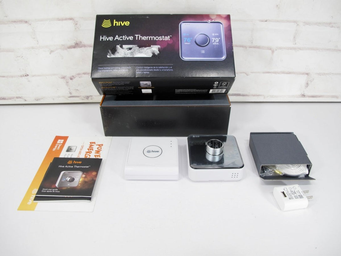 Hive Thermostat for Heating /Cooling Systems with Hive Hub Smart Thermostat - ZeereeZ