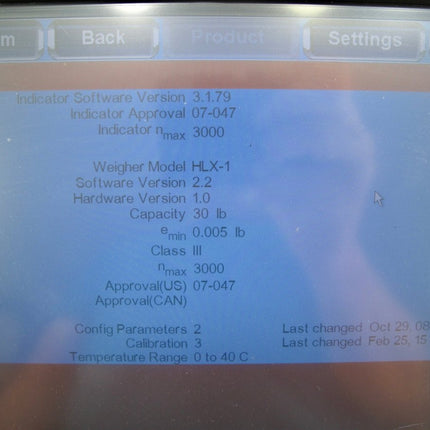 Hobart HLX Scale 029340 - JR Deli Grocery Deli Unknown Supervisor ID Printer Scale - ZeereeZ