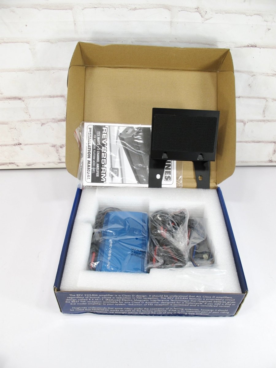 Hogtunes 300 Watt 4 Speaker & 4 Channel Amplifier Kit 2014-2023 Harley - View #6