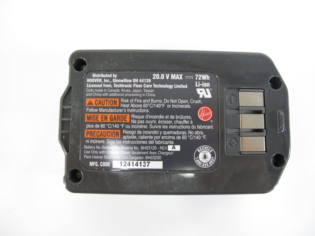 Hoover BH03120 Replacement Battery for Hoover Vacuum 440005966 BH03100PC BH03120 - ZeereeZ