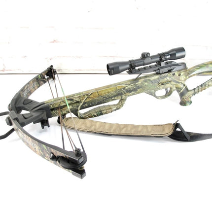 Horton The Brotherhood Camo Crossbow w/ Scope + Arrows - ZeereeZ