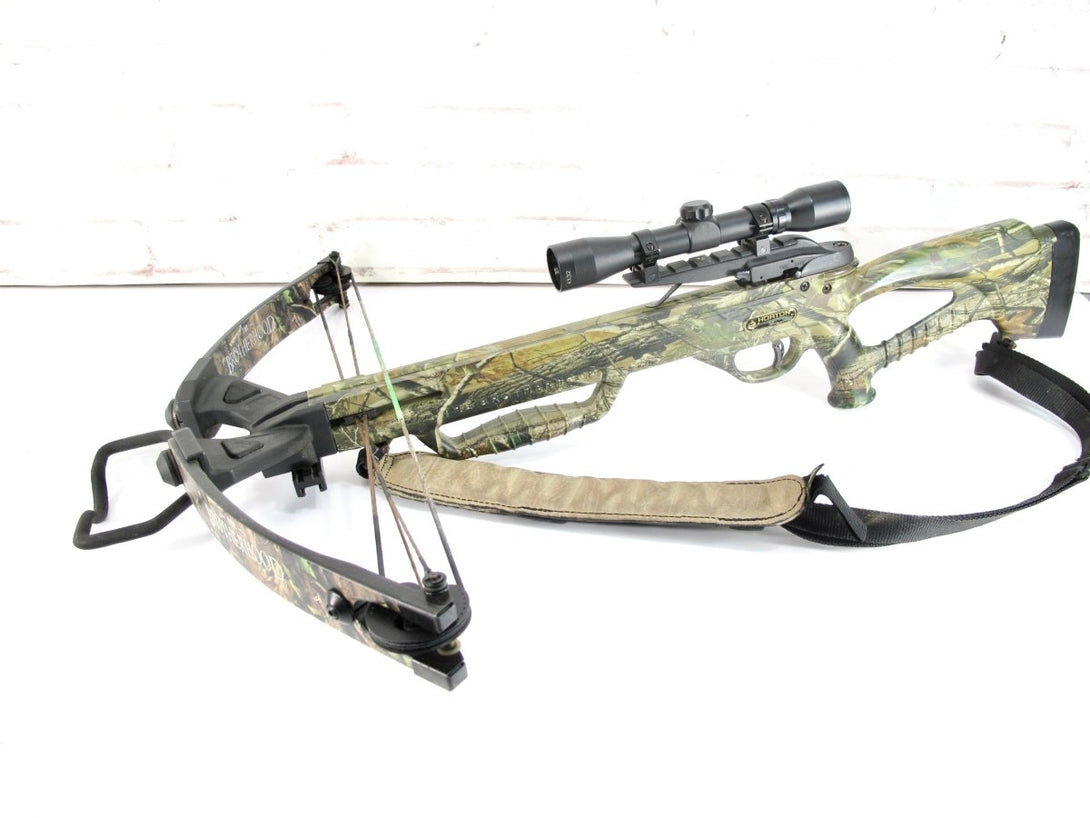 Horton The Brotherhood Camo Crossbow w/ Scope + Arrows - ZeereeZ