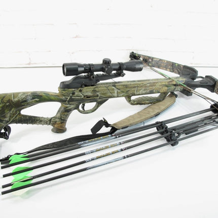 Horton The Brotherhood Camo Crossbow w/ Scope + Arrows - ZeereeZ