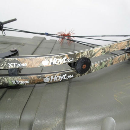 Hoyt Hypertec XT2000 Right HAnded Compound Hunting Bow w/ Tru Glo Sights - ZeereeZ