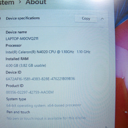 HP 11 - ak0080wm Stream 11.6" HD 4GB 64GB Celeron 1.1GHz Intel UHD Graphics Laptop - ZeereeZ