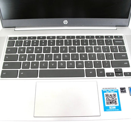 HP 14a - na0031wm Intel r N5030 @1.10GHz 4GB 64GB ChromeBook Laptop Computer - ZeereeZ