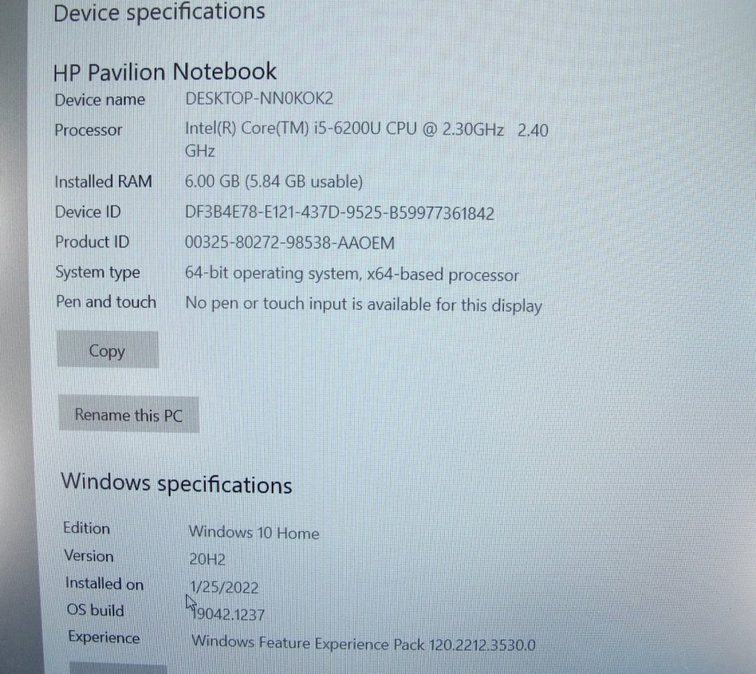 HP 15 - AN050NR Star Wars Special Ed 15.6" 2.3GHz i5 1TB 6GB Notebook Computer - ZeereeZ