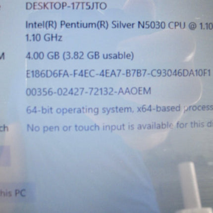 HP 15 - dw0083wm 15.6" Intel Pentium 1.1Ghz 4GB 128GB SSD Laptop Computer - ZeereeZ