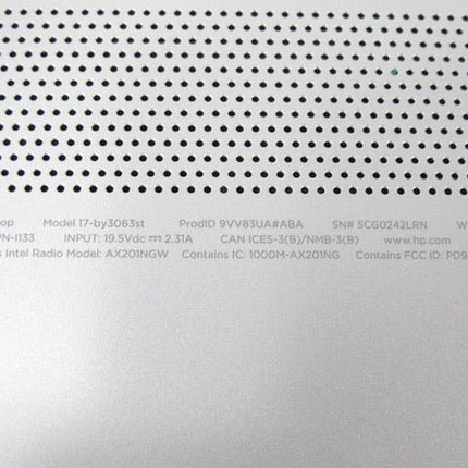 HP 17 - BY3063ST 17.3" Intel i3 - 1005G1 8GB 128GB SSD DVDRW Laptop Computer - ZeereeZ