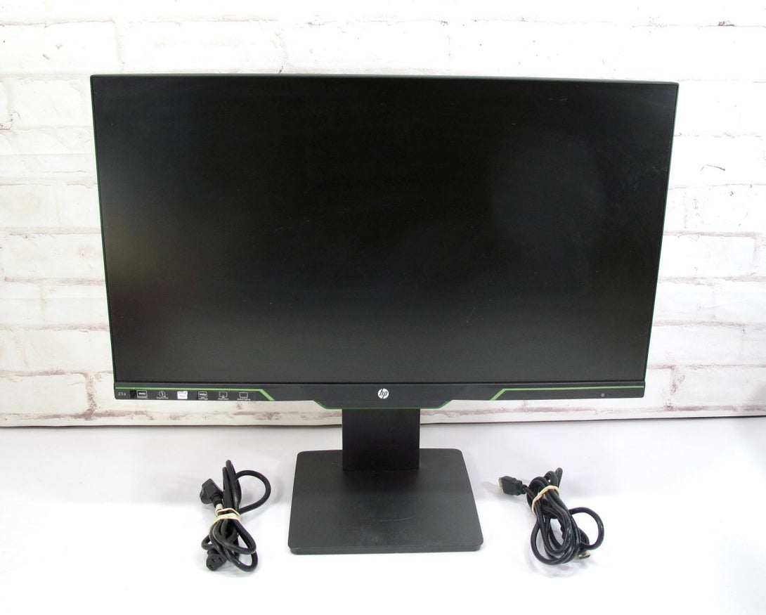 HP 25X LED FHD 24.5" 1920x1080 1ms 144Hz DisplayPort HDMI Swivel Gaming Monitor - ZeereeZ