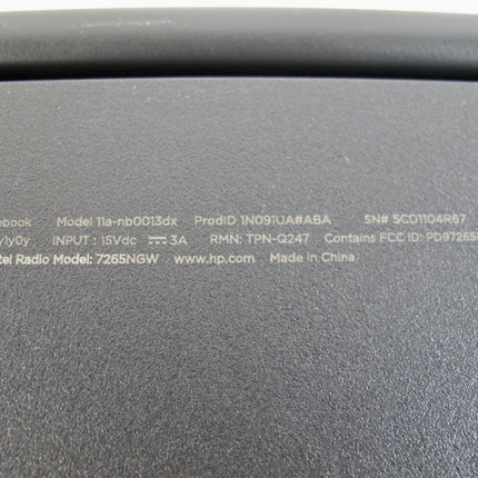 HP Chromebook 11a - nb0013dx 11.6 inch 32GB 1.10GHz 4GB Computer - ZeereeZ