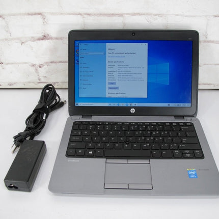 HP EliteBook 820 1.6GHz Intel, 4GB of RAM, 500GB HD, Windows 10 Notebook Laptop - ZeereeZ