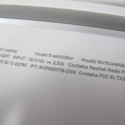 HP Stream 11 - ak0035nr 1.10GHz Intel 4GB 32GB eMMC 11.6 - Inch WLED Win 10 - ZeereeZ