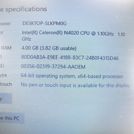 HP Stream 11 - ak0035nr 1.10GHz Intel 4GB 32GB eMMC 11.6 - Inch WLED Win 10 - ZeereeZ