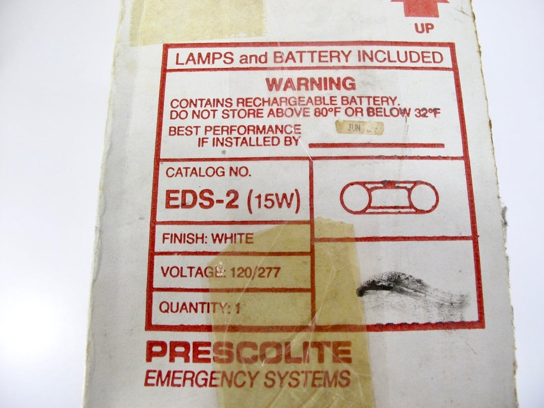 Hubbell Prescolite EDS - 2 Emergency Exit Battery Powered Light - ZeereeZ