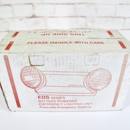 Hubbell Prescolite EDS - 2 Emergency Exit Battery Powered Light - ZeereeZ