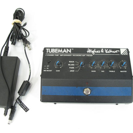 Hughes & Kettner Tubeman 4 - Channel Amp Expander Preamp Footswitch - ZeereeZ