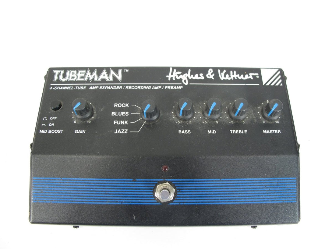 Hughes & Kettner Tubeman 4 - Channel Amp Expander Preamp Footswitch - ZeereeZ