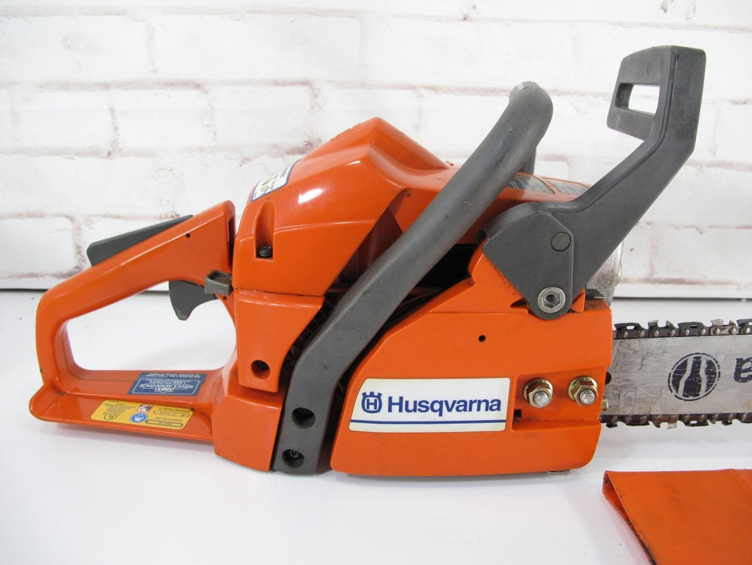 Husqvarna 142 E - Series w/ 16" Bar & Chain 40cc Gas Powered Chainsaw - ZeereeZ