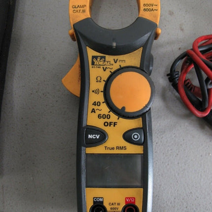 Ideal 61 - 746 Pro Clamp Meter 600 Amp AC with NCV and TRMS - ZeereeZ