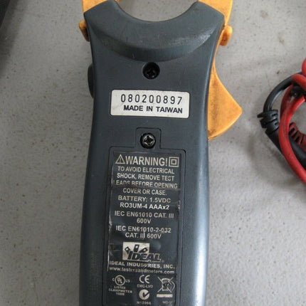 Ideal 61 - 746 Pro Clamp Meter 600 Amp AC with NCV and TRMS - ZeereeZ